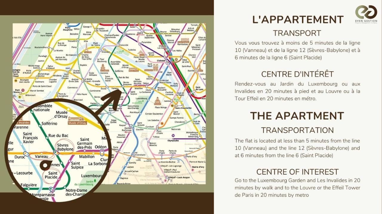 0#Appart 2Pers#Jardin Luxembourg#Necker Paris Extérieur photo